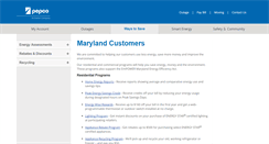 Desktop Screenshot of homeenergysavings.pepco.com
