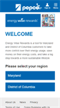 Mobile Screenshot of energywiserewards.pepco.com